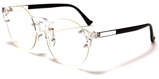 Lush Rimless Round Unisex Glasses