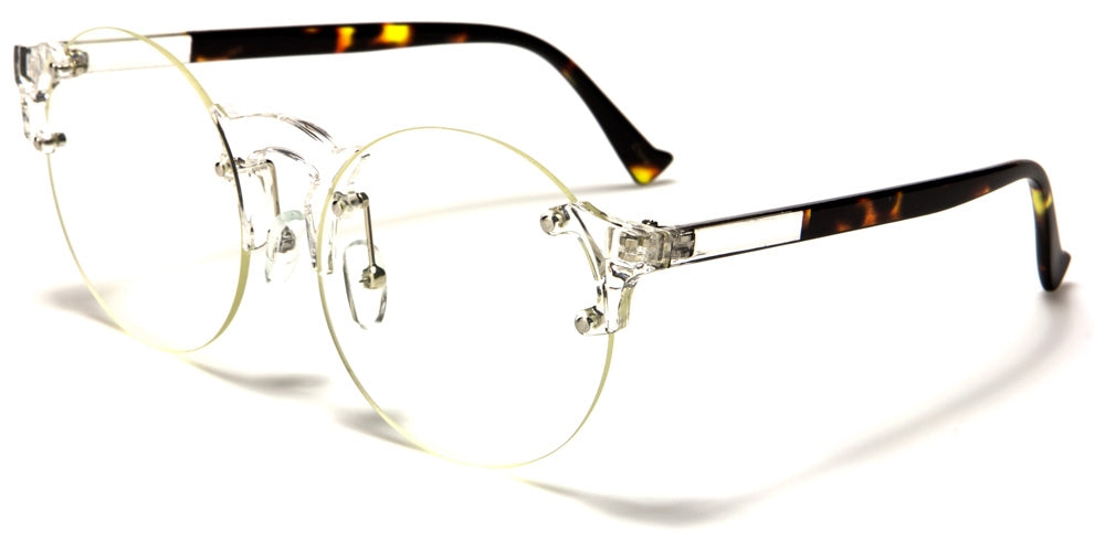 Lush Rimless Round Unisex Glasses